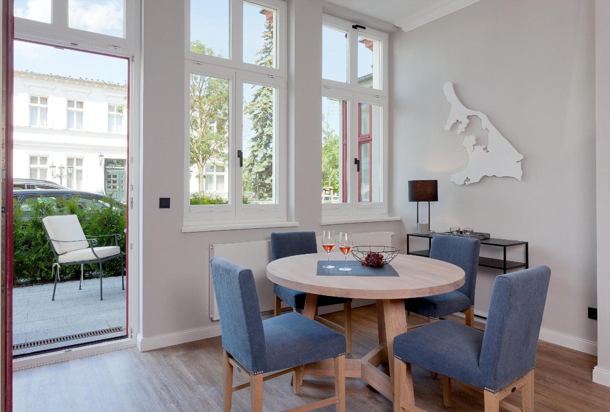 Villa Seeblick Usedomer See 제바트헤링스도르프 외부 사진
